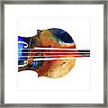 Violin Art By Sharon Cummings Framed Print