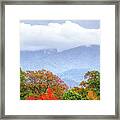 Virginia Mountains Panorama Framed Print