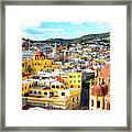 Viva Mexico Collection - Colorful Guanajuato I I Framed Print