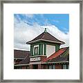 Wabash Depot Framed Print