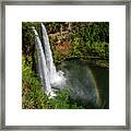 Wailua Falls. Framed Print