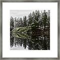 Waiting The Winter To Come. Alisenjarvi Framed Print