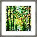 Walk In The Woods Framed Print