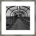 Walkway - Saint John Nb Framed Print