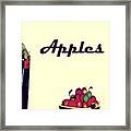Wall Art With Apples10 Framed Print