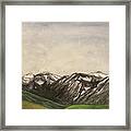 Wallowa Mountains Framed Print