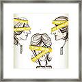 Wanted Office B0tches Out Of Memory Framed Print