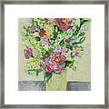 Warm Hugs Bouquet Framed Print