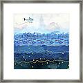 Warming Oceans And Sea Level Rise Framed Print