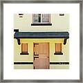 Washington Mews Door Framed Print