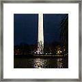 Washington Monument Framed Print