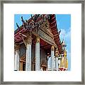 Wat Intarawihan Phra Ubosot Dthb1277 Framed Print