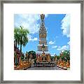 Wat Phra That Phanom Phra Chedi And Buddha Images Dthnp0007 Framed Print