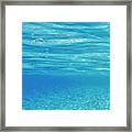 Water And Sky Triptych - 1 Of 3 Framed Print