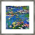 Water Lilies 22. Framed Print
