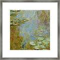 Water Lilies - Color The Abstraction Of Light -2 - Framed Print