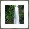 Waterfall White Magic Framed Print