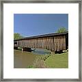 Watson Mill Bridge - Georgia Framed Print