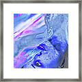 Waves Of Color Framed Print