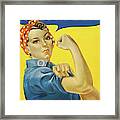 We Can Do It, 1943 Framed Print