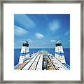 Welcome On Board Framed Print