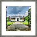 Welcome To Boone Hall Framed Print