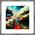 Welcome To Cloud City, 04 Framed Print