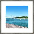 Welcome To Whitehaven Framed Print