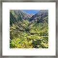 West Maui Forest Reserve Framed Print