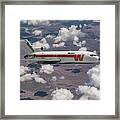 Western Airlines Boeing 727-247 Framed Print
