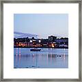 Wexford Harbour At Sundown, County Wexford, Republic Of Ireland Framed Print