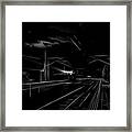 White In The Night / Sony Photography Awards /book/exhibition In London Framed Print