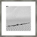 White Sands #4 2 Of 2 Framed Print