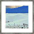 White Sands New Mexico 2 Framed Print