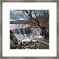 Whitnall Park Waterfall Ii Framed Print
