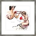 Why, Pretty Rogue I3 Framed Print