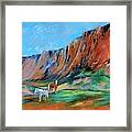 Wild Horse Mountain Framed Print