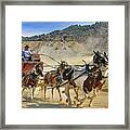 Wild West Ride Framed Print
