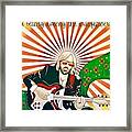 Wildflowers Tom Petty Tribute Mural Gainesville Florida Framed Print