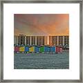 Wildwood Sunset Framed Print