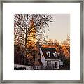 Williamsburg Sunset Framed Print
