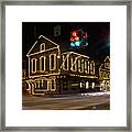 Wilmington Christmas #5100 Framed Print