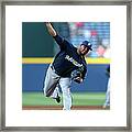Wily Peralta Framed Print