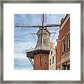 Windmill And Historical Village Museum - Pella Iowa Framed Print