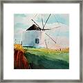 Windmill Odeceixe Framed Print