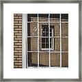 Window In Window - Sandy Hook, Nj Framed Print