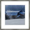 Windy Day In Vermont Framed Print