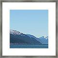 Winter Day On The Channel Framed Print