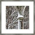 Winter In Tibbetts Brook Park 3 Framed Print