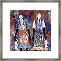 Woman Of Peace Framed Print